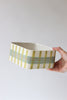 Color Play Dish - Bright Olive, Turquoise, Blush