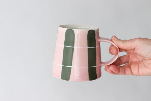 Line Play Mug - Rose + Kelp #1