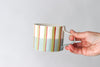 Line Play Mug - Turquoise, Olive, Cherry