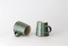 Line Play Mug - Kelp + Turquoise #1
