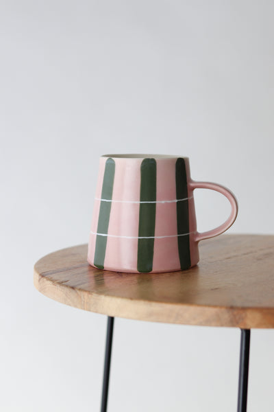 Line Play Mug - Rose + Kelp #2