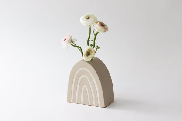 Arch Vase - Sand