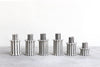 Pinstripe Candlestick Holder