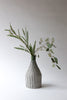 Pinstripe Bottle Vase