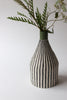 Pinstripe Bottle Vase