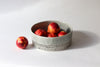 Everyday Pinched Serving Bowl with Stripes