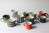 Mug with Stripes- Kelp