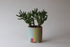 Footed Abstract Planter - Spring - Option C