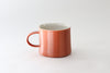 Mug with Glazed Stripes - Rust