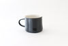 Mini Mug with Stripes - Black