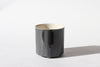 Striped Footed Planter - Black