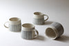 Herringbone Mug - White