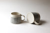 Herringbone Mug - White