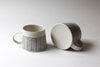 Herringbone Mug - White