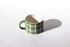 Grid Mug - Kelp + Lavender