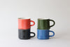 Mini Mug with Stripes - Coral