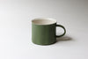 Mug with Glazed Stripes - Kelp