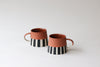 Striped Mug - Rust