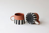 Striped Mug - Rust