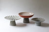 Burst Pedestal Bowl - Fog