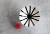 Burst Pedestal Bowl - Fog
