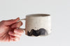 Pinched Splatter Mug - Natural