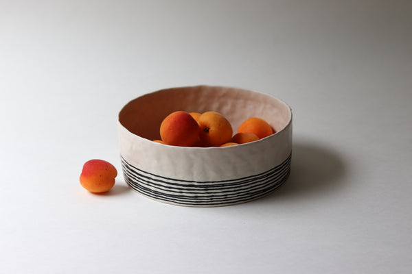 Pinched Serving Bowl - Summer Sweet