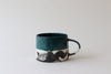 Pinched Splatter Mug - Sea