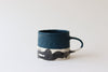 Pinched Splatter Mug - Deep Ocean