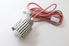 Pinstripe Pendant Swag Light - Rose