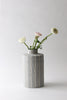 Pinstripe Vase - Fog