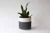 Herringbone Planter - Black