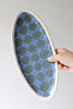 Pinched Serving Platter - Patterned