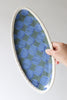 Pinched Serving Platter - Patterned