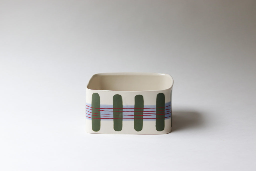 Color Play Dish - Kelp + Powder Blue
