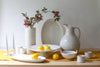 Pinched Pedestal Bowl - Salt