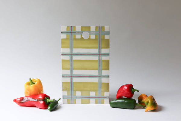 Serving Board - Olive + Turquoise + Cherry