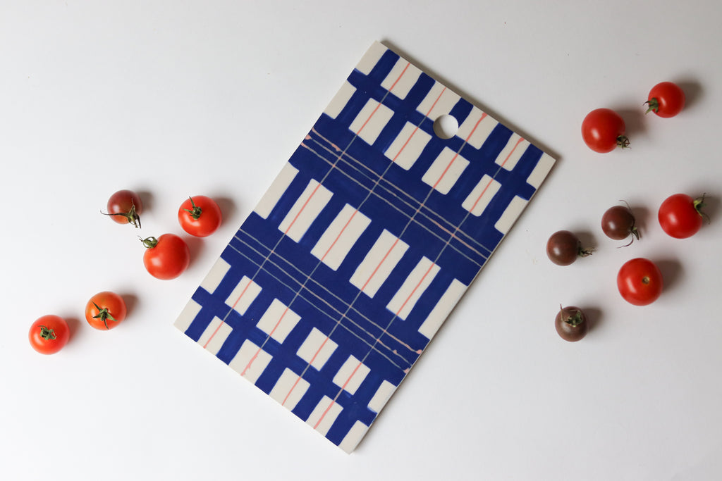 Serving Board - Midnight + Blush