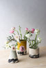 Splatter Bud Vase - Seafoam