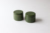 Glaze Striped Salt Cellar - Kelp - SECOND