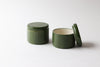 Glaze Striped Salt Cellar - Kelp - SECOND