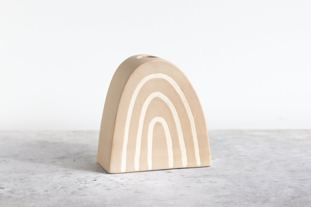 Arch Vase - Sand