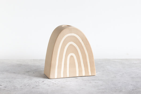 Arch Vase - Sand