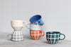 Matte Grid Mug - Storm
