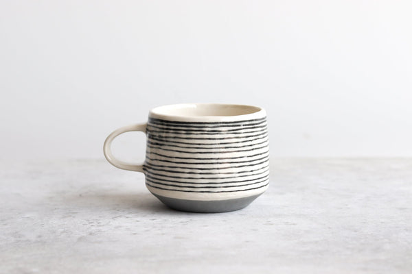 Ebb & Flow Striped Mug - Storm